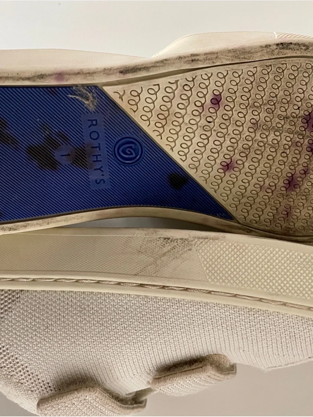 Rothy’s The Kids Strap Sneaker size 1